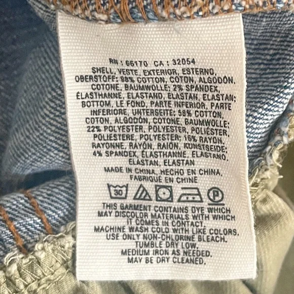 Anthropologie Pilcro And The Letterpress Denim Flounced Ruffle Jacket - Picture 9 of 9